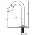 Commutateur rotatif Single Robinet de bassin froid